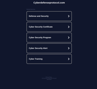 Cyber Defense Protocol Hacker Protection For Your Home!                        
