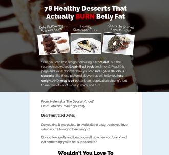 The Dessert Angel - Healthy Desserts Cookbook                                  