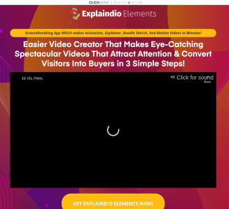 Explaindio Elements Video App                                                  