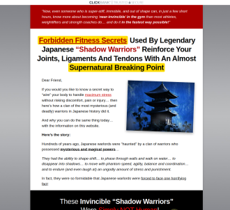 Forbidden Fitness Secrets Of A Modern Day Ninja Warrior                        