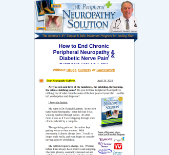 The Neuropathy Solution Program                                                