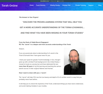 Torah Online - Learn Bible With The Masters                                    