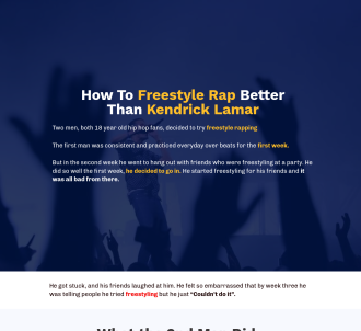 How To Freestyle Rap Better Than Kendrick Lamar                                