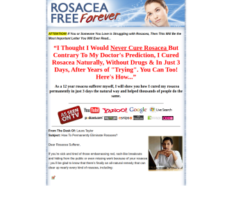 Rosacea Free Forever - Updated For 2020                                        