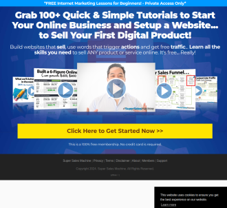 100+ Free Step-by-step Videos To Start Your Online Business                    