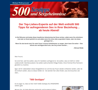 500 Sextipps Und Sexgheimnisse                                                 