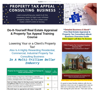 Property Tax Appeal Course For Residential & Commercial Consulting             