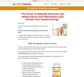 Daily Turmeric For Inflammation, Insomnia, Blood-sugar, And Digestion.         