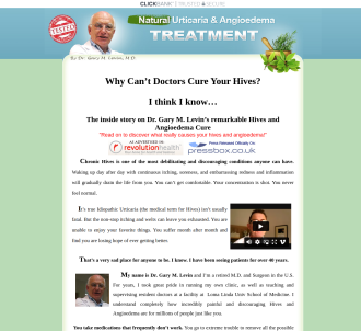 Full Urticaria Cure By Dr Gary M.d                                             