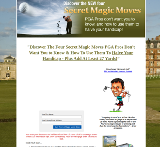 The New Four Magic Moves To Winning Golf                                       