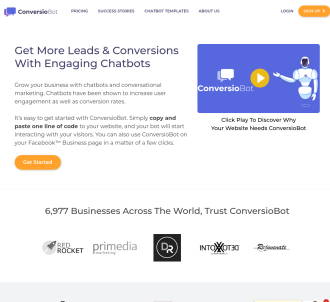 ConversioBot - Leading A.I. Bot Platform