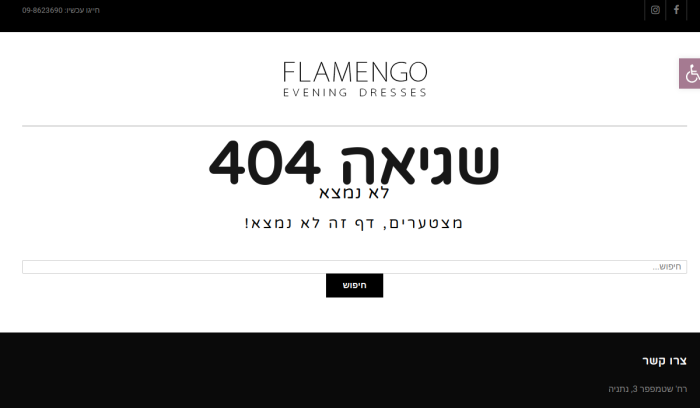 Screenshot of flamengo.co.il
