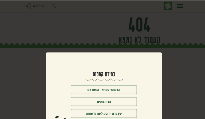 Screenshot of www.aguda.org.il