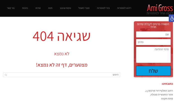 Screenshot of www.amigross.com