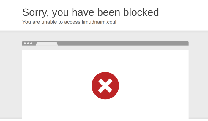 Screenshot of www.limudnaim.co.il