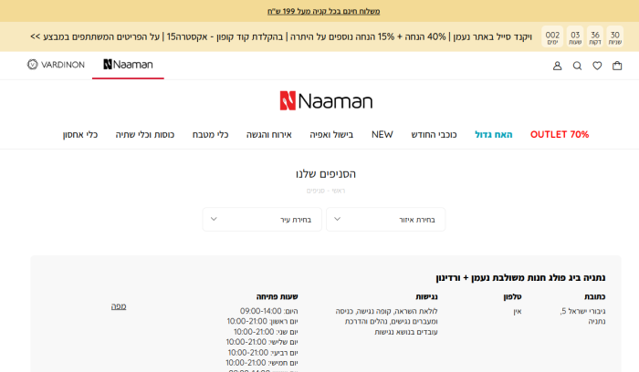 Screenshot of www.naamanp.co.il