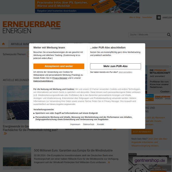 http://www.erneuerbareenergien.de
