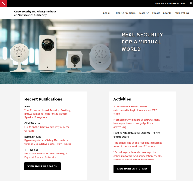 Cybersecurity and Privacy Institute