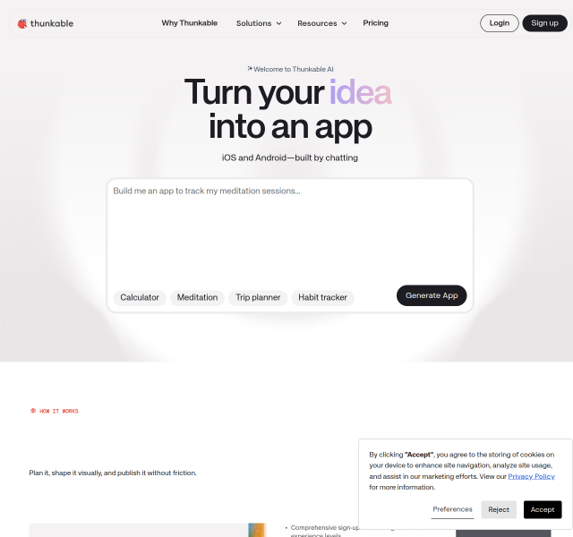 Thunkable: Best no code app builder | No code app creation