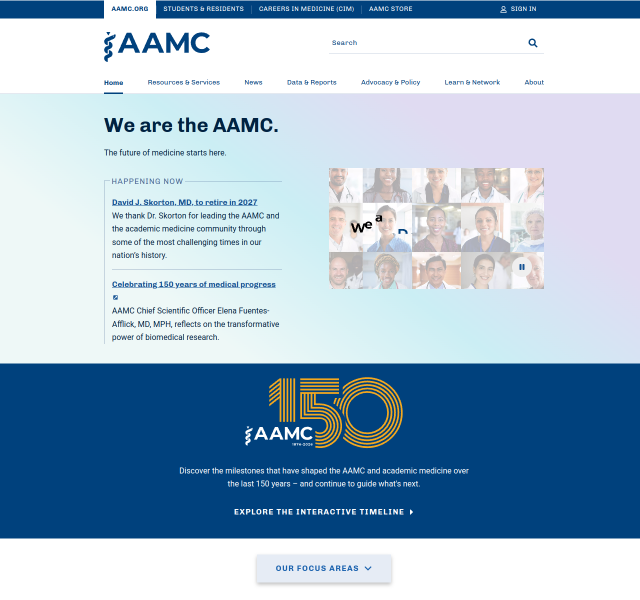 AAMC: Tomorrow's Doctors, Tomorrow's Cures