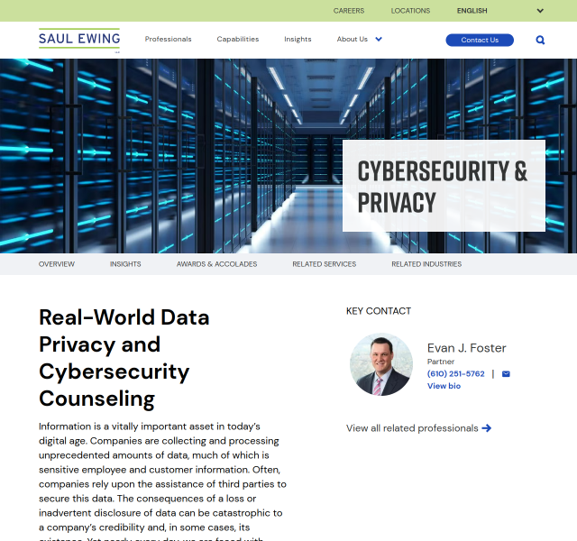Cybersecurity & Privacy Law | CIPP-US