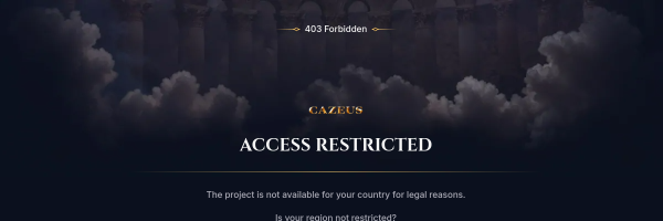 Cazeus Casino screenshot