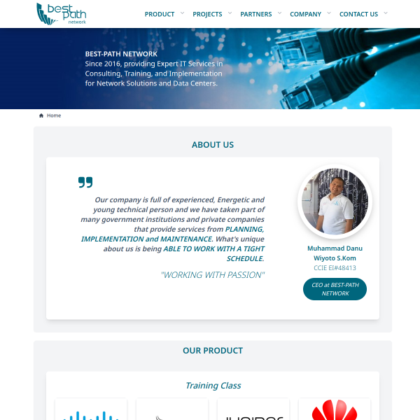 Screenshot bestpath-network.com