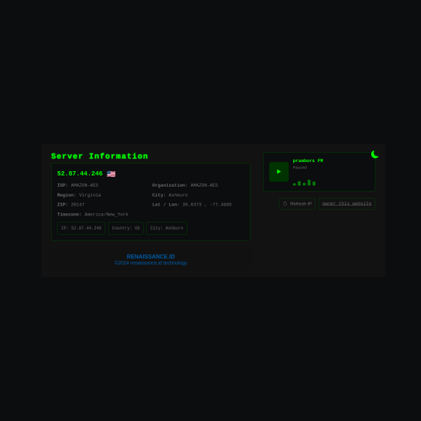 Screenshot dewa.renaisand.my.id