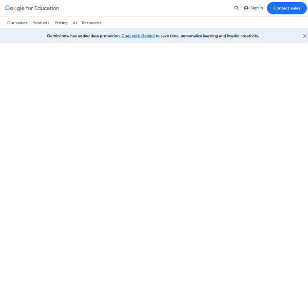 Screenshot edu.google.com