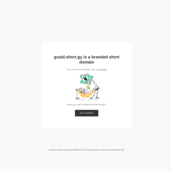 Screenshot gsaid.short.gy