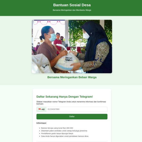 Screenshot penerimabansosgratis.vercel.app