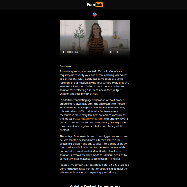 Screenshot pornhub.com