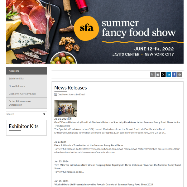 Women-Led Companies Lead Food System Innovation at Summer Fancy Food