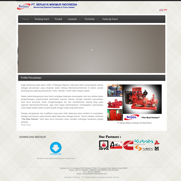 Screenshot www.berjaya-makmur-indonesia.co.id