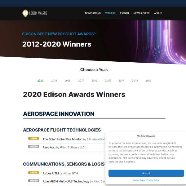 Edison Awards™ - Honoring the Best in Innovation and Innovators