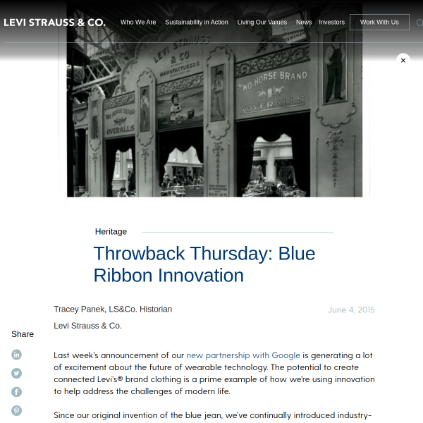 Throwback Thursday: Blue Ribbon Innovation