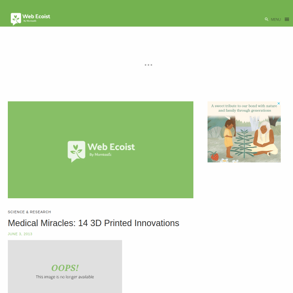Medical Miracles: 14 3D Printed Innovations - WebEcoist