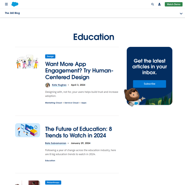 Salesforce Innovation: Year-in-Review for Nonprofits and Higher Ed - Salesforce.org