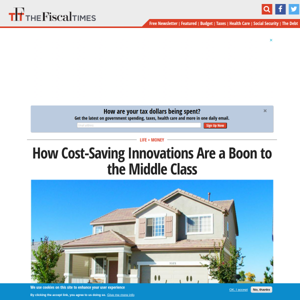 How Cost-Saving Innovations Are a Boon to the Middle Class
