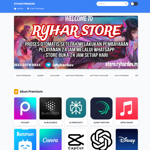 Screenshot yuk.topupaja.com