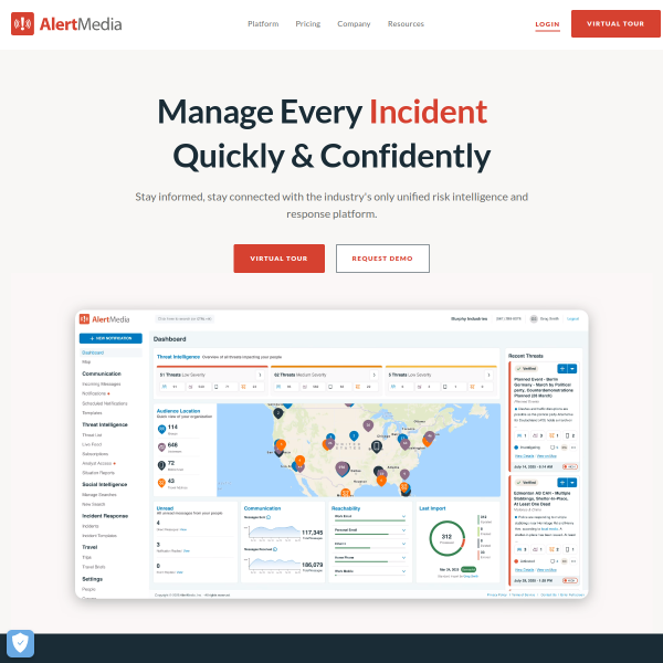 Alert Media Review online
