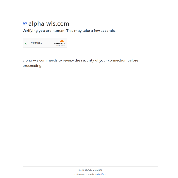 Alpha-wis screenshot