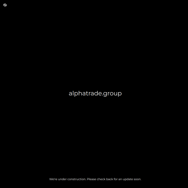  alphatrade.group screen