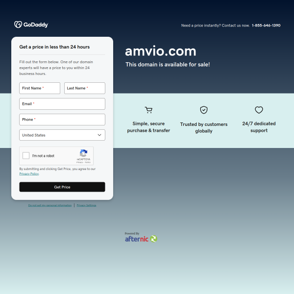  amvio.com screen