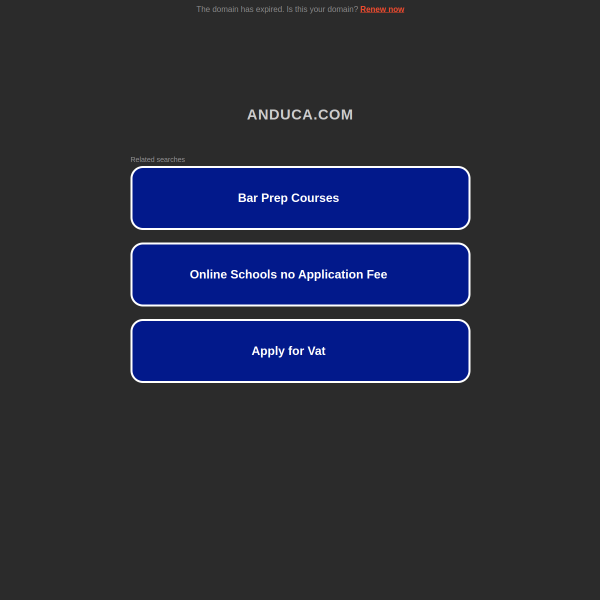  anduca.com screen