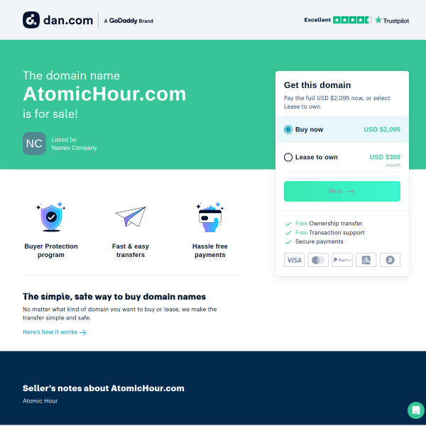  atomichour.com screen