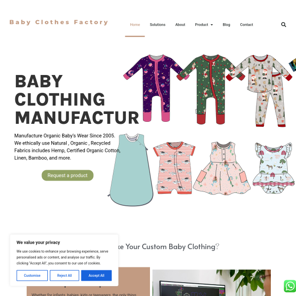 babyclothingfactory.com thumbnail