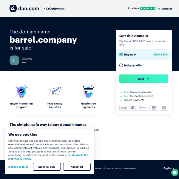  barrel.company screen