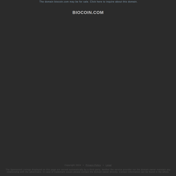 biocoin.com screen