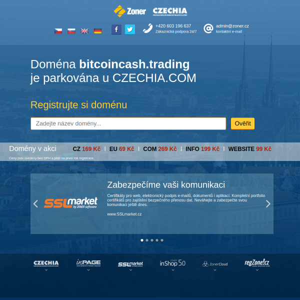  bitcoincash.trading screen